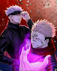 Gojo and sukuna 