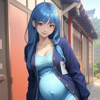 Pregnant School Girl