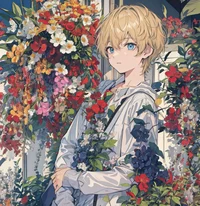 Flower boy