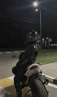 novio motociclista