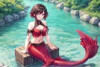 mermaid Ruby rose