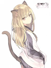 Giantess catgirl Mia