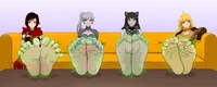 Itchy Barefoot RWBY