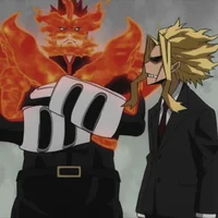 Toshinori and Enji