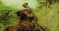 Dying war horse