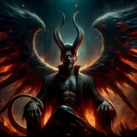 Lucifer king of hell
