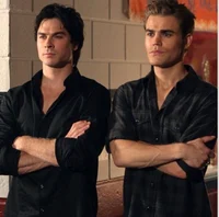 Damon and Stefan
