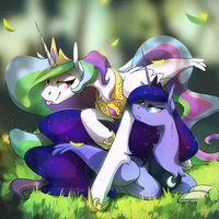 Celestia and Luna