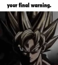 Final warning