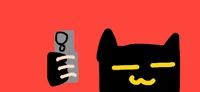 Cat with a gun
