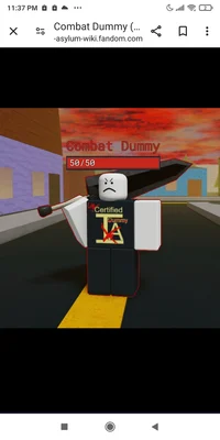 Combat Dummy - what