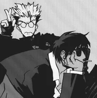 Vash and Wolfwood 