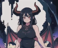 Chubby Demon woman