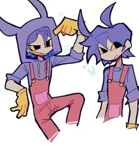 Purple trio 