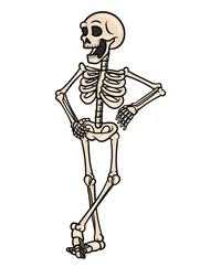 a living skeleton