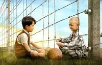 Boy in the striped p