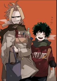 All Might and Deku