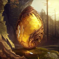 A Golden Dragon Egg