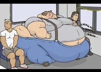 Fat Man on a Train