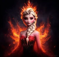Fire Elsa