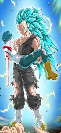 Bulma and Vegeta