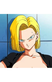 Android 18 oppai