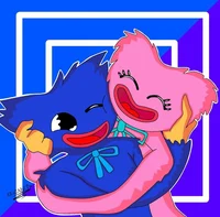 Huggy and kissy 