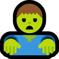 Zombie emoji