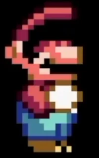 Mario without eyes