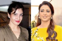 Raveena and Tabu 