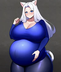 Pregnant Cat Women