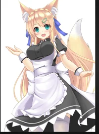 cat girl maid