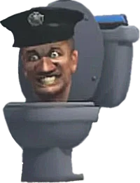 Large Police Toilet