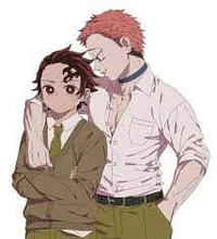 Akaza and tanjiro