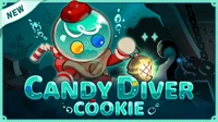 Candy diver cookie