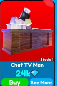 Chef Tv Man