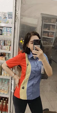 mbak kasir Indomaret