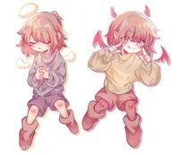 Chara and frisk