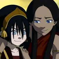 Toph and Katara