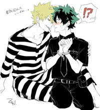 Bakugo and deku jail