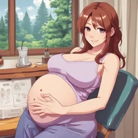 pregnant mom