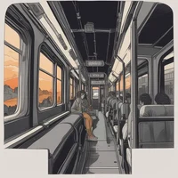 An unusual trainride