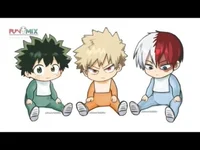 Baby deku baku todo