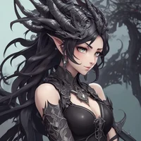 Anime dragon female 