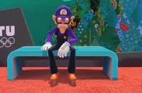 Newborn Waluigi
