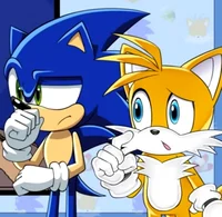 Tails and Sonic pals