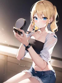 Your cute girlfriend