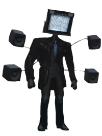 Large TV Man