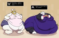 Fat Agore and Toriel