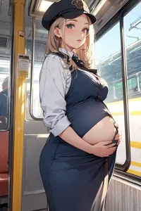 Pregnant train